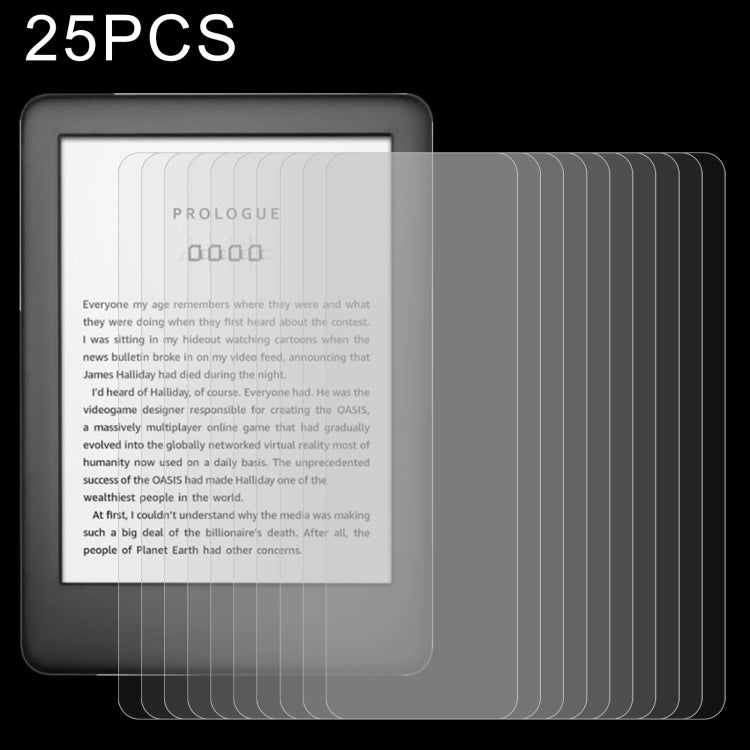 25 PCS 9H 2.5D Explosion-proof Tempered Tablet Glass Film For Amazon Kindle 2019