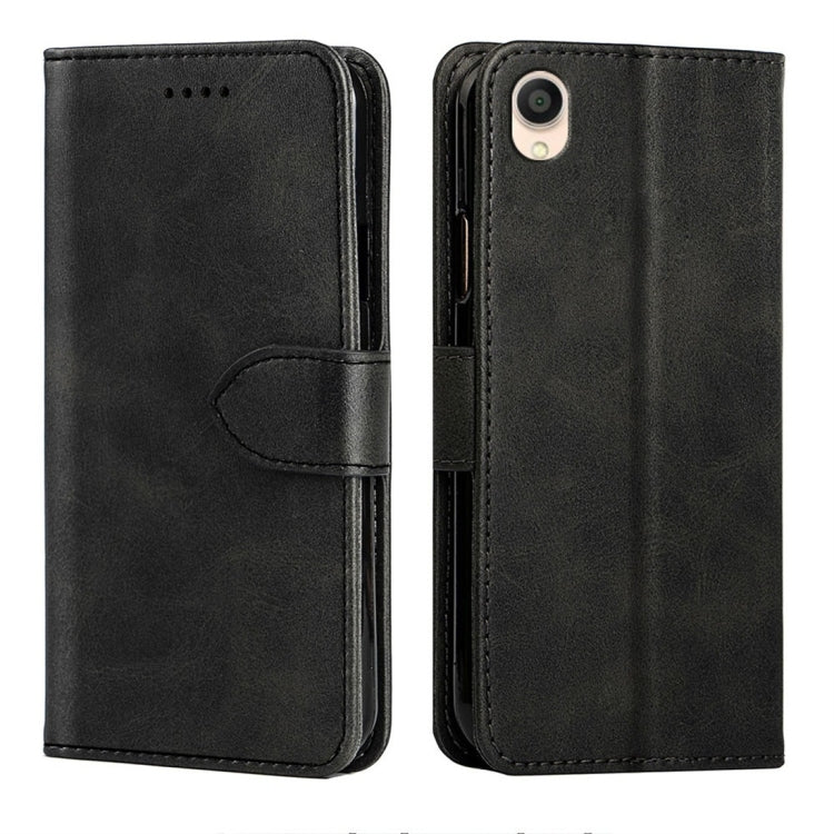 For Asus Zenfone Lite L1 (ZA551KL) Calfskin Texture Horizontal Flip Leather Case with Holder & Card Slots