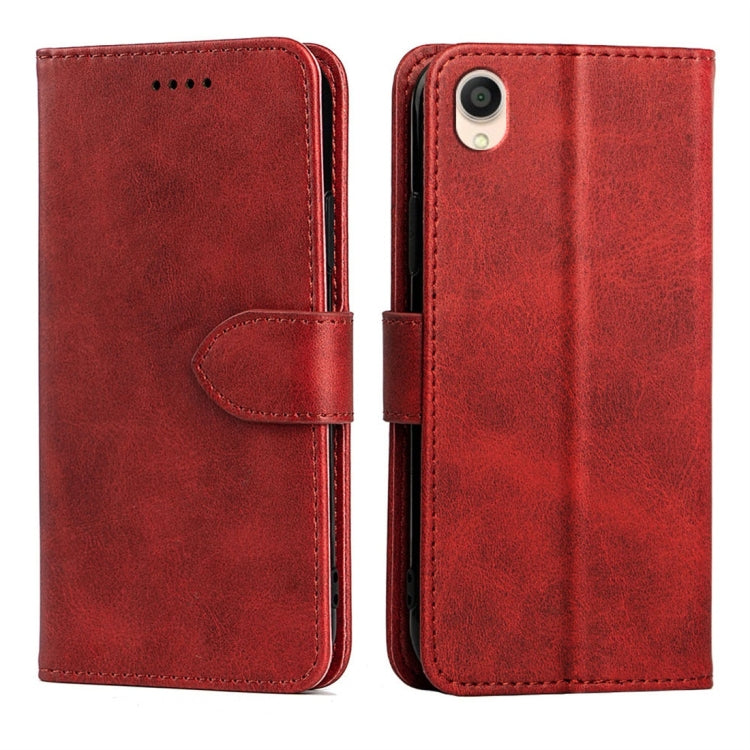 For Asus Zenfone Lite L1 (ZA551KL) Calfskin Texture Horizontal Flip Leather Case with Holder & Card Slots