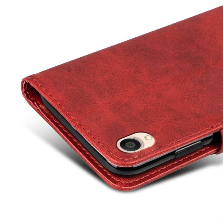 For Asus Zenfone Lite L1 (ZA551KL) Calfskin Texture Horizontal Flip Leather Case with Holder & Card Slots