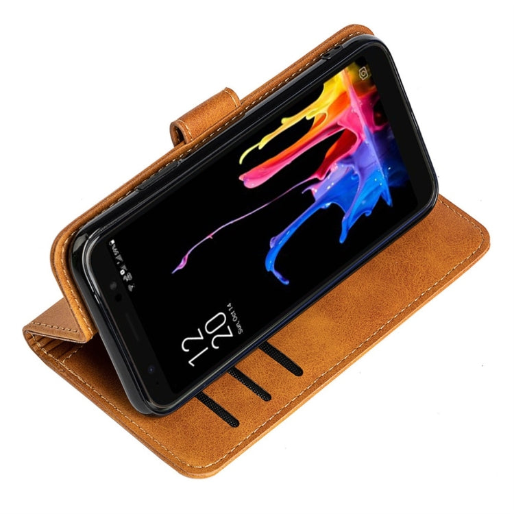 For Asus Zenfone Lite L1 (ZA551KL) Calfskin Texture Horizontal Flip Leather Case with Holder & Card Slots