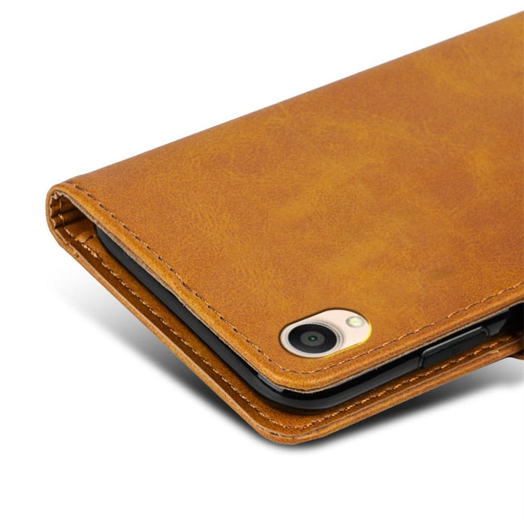 For Asus Zenfone Lite L1 (ZA551KL) Calfskin Texture Horizontal Flip Leather Case with Holder & Card Slots