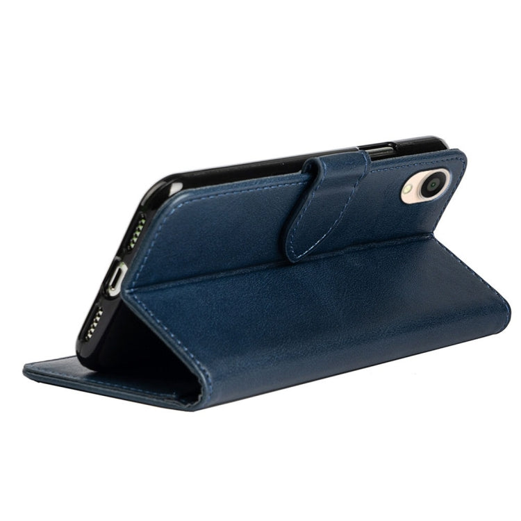 For Asus Zenfone Lite L1 (ZA551KL) Calfskin Texture Horizontal Flip Leather Case with Holder & Card Slots