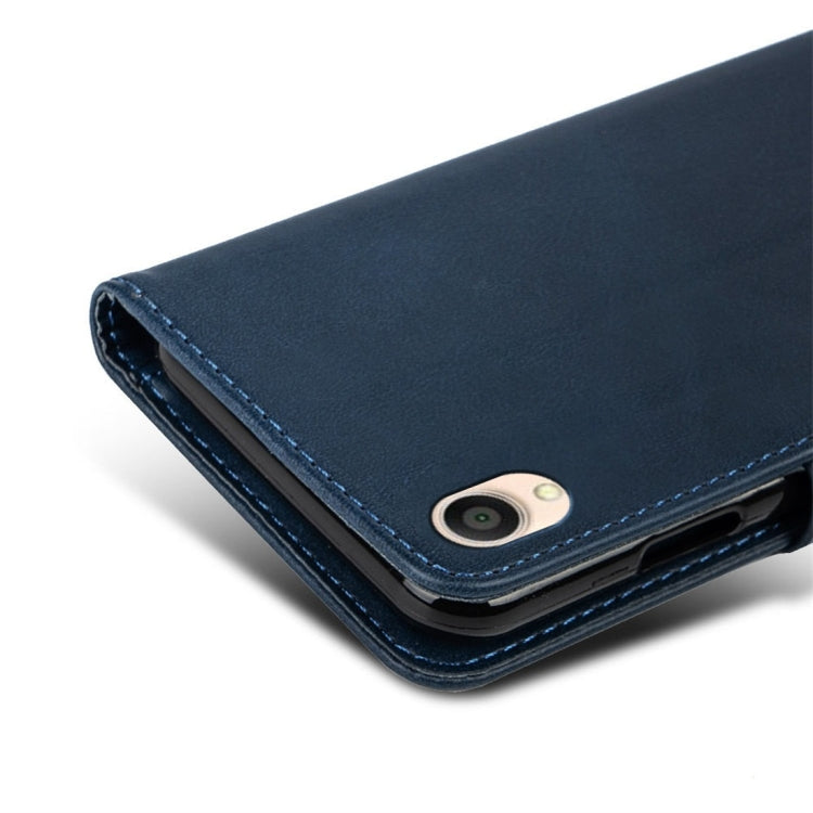 For Asus Zenfone Lite L1 (ZA551KL) Calfskin Texture Horizontal Flip Leather Case with Holder & Card Slots