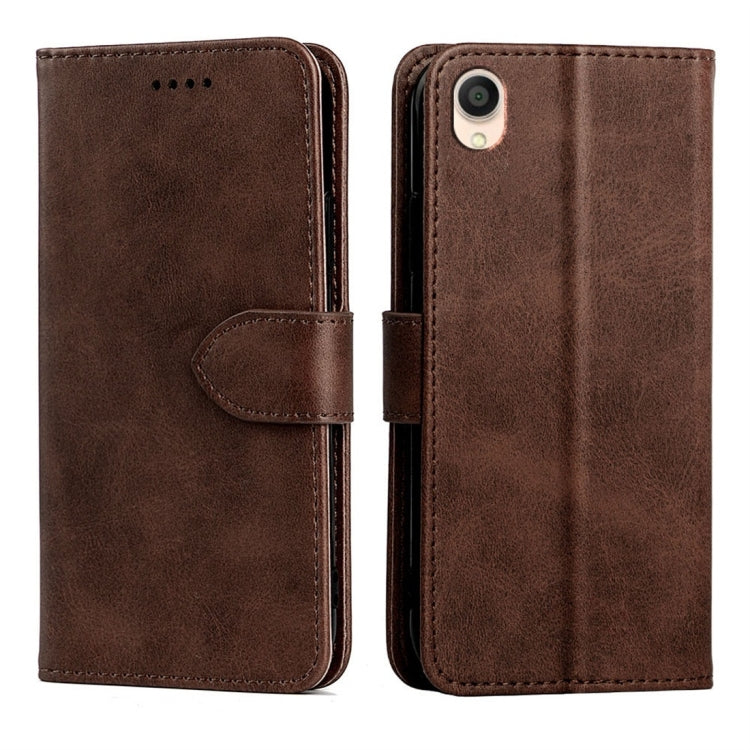 For Asus Zenfone Lite L1 (ZA551KL) Calfskin Texture Horizontal Flip Leather Case with Holder & Card Slots