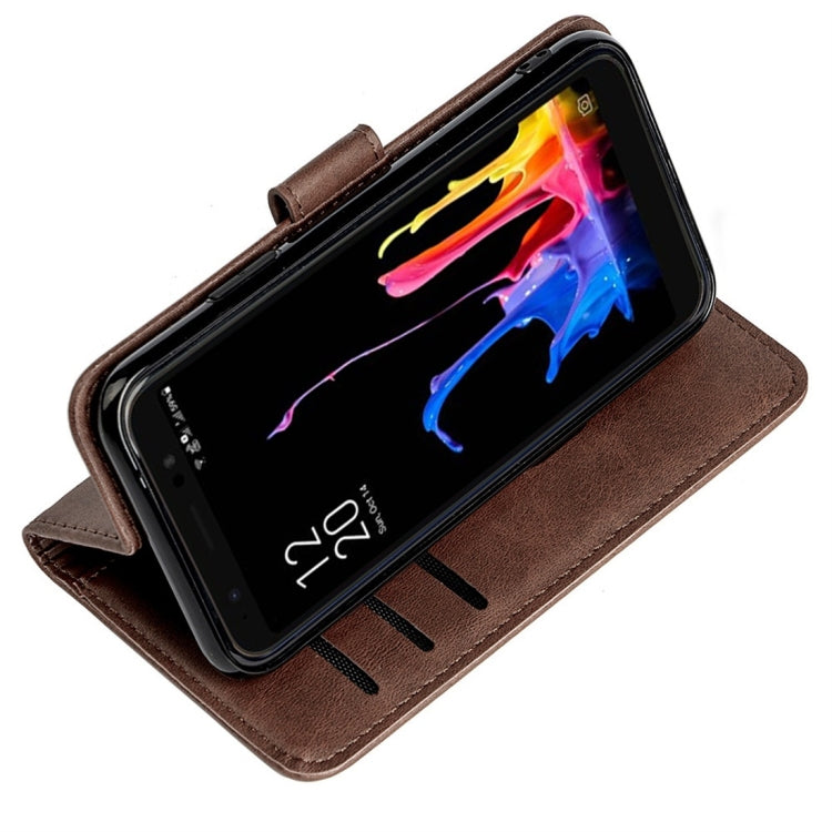 For Asus Zenfone Lite L1 (ZA551KL) Calfskin Texture Horizontal Flip Leather Case with Holder & Card Slots