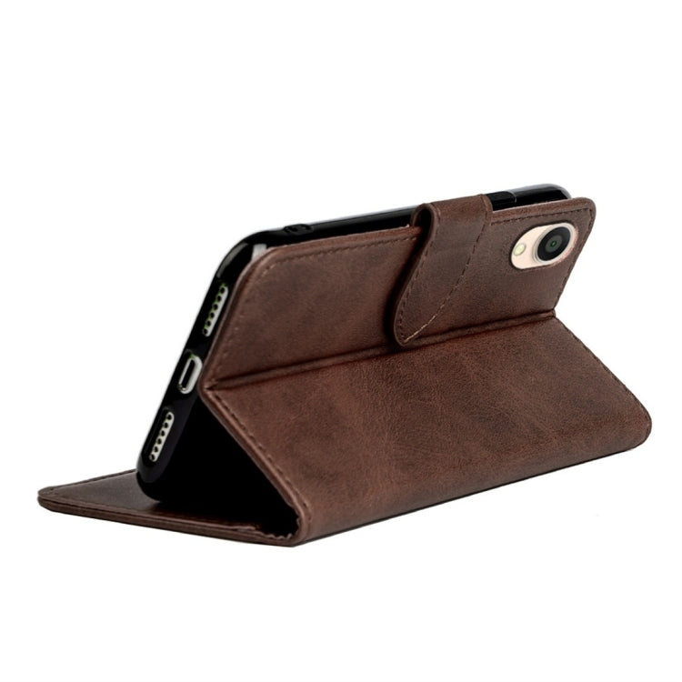 For Asus Zenfone Lite L1 (ZA551KL) Calfskin Texture Horizontal Flip Leather Case with Holder & Card Slots