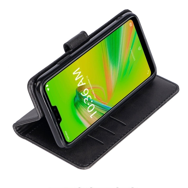 For Asus Zenfone Max Plus M2 (ZB634KL) Calfskin Texture Horizontal Flip Leather Case with Holder & Card Slots