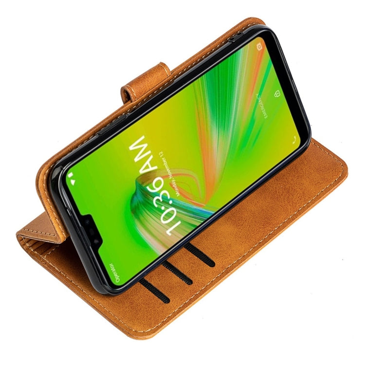 For Asus Zenfone Max Plus M2 (ZB634KL) Calfskin Texture Horizontal Flip Leather Case with Holder & Card Slots