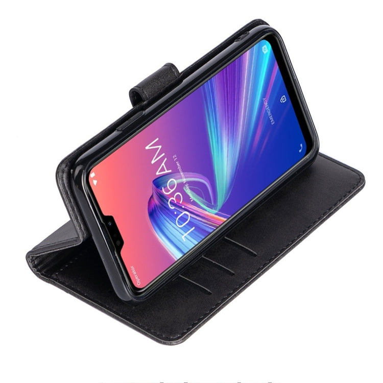 For Asus ZenFone Max Pro M2 (ZB631KL) Calfskin Texture Horizontal Flip Leather Case with Holder & Card Slots