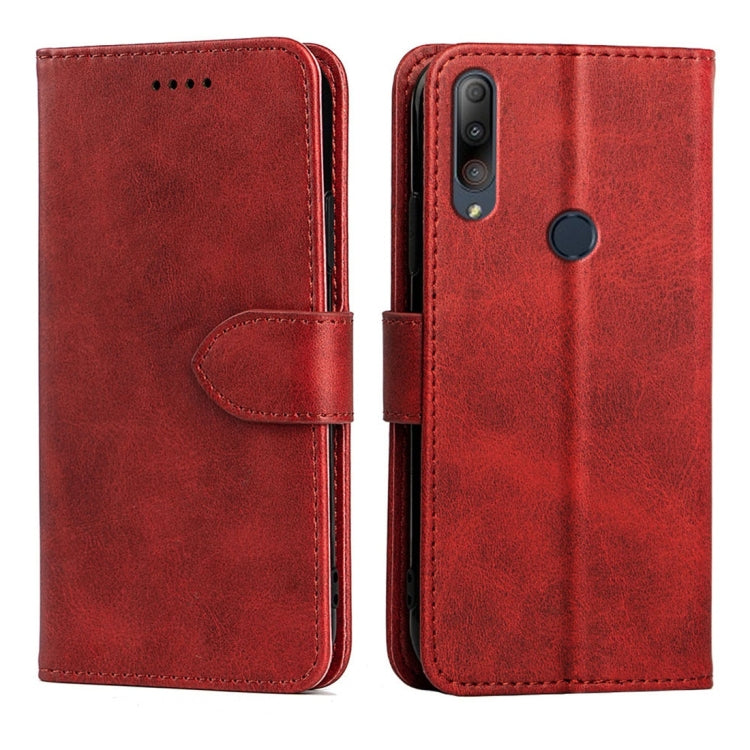 For Asus ZenFone Max Shot (ZB634KL) Calfskin Texture Horizontal Flip Leather Case with Holder & Card Slots