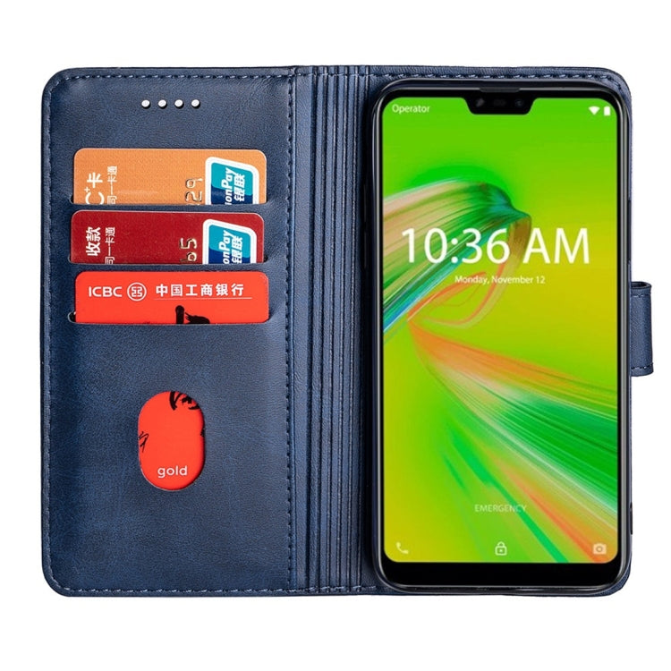 For Asus ZenFone Max Shot (ZB634KL) Calfskin Texture Horizontal Flip Leather Case with Holder & Card Slots