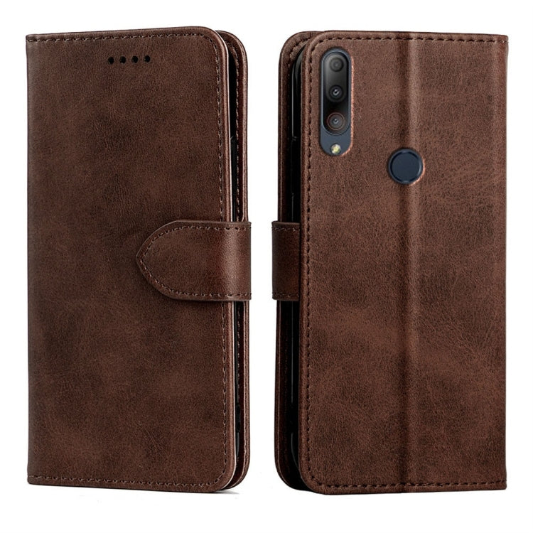 For Asus ZenFone Max Shot (ZB634KL) Calfskin Texture Horizontal Flip Leather Case with Holder & Card Slots