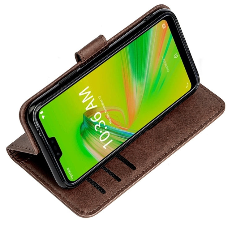 For Asus ZenFone Max Shot (ZB634KL) Calfskin Texture Horizontal Flip Leather Case with Holder & Card Slots