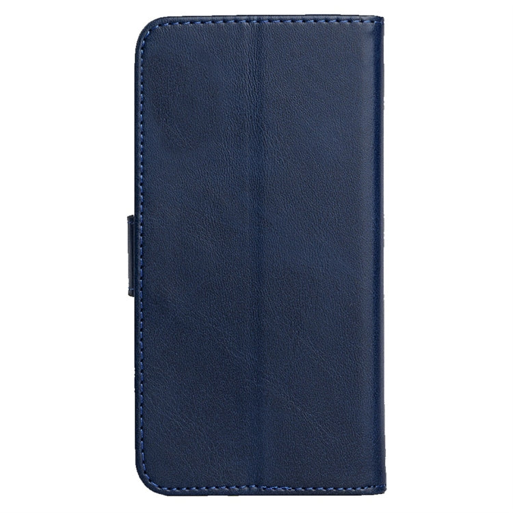 For Galaxy A90 5G Calfskin Texture Horizontal Flip Leather Case with Holder & Card Slots