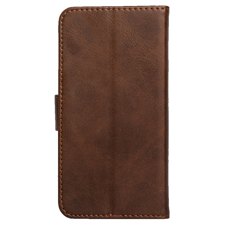 For Galaxy A90 5G Calfskin Texture Horizontal Flip Leather Case with Holder & Card Slots