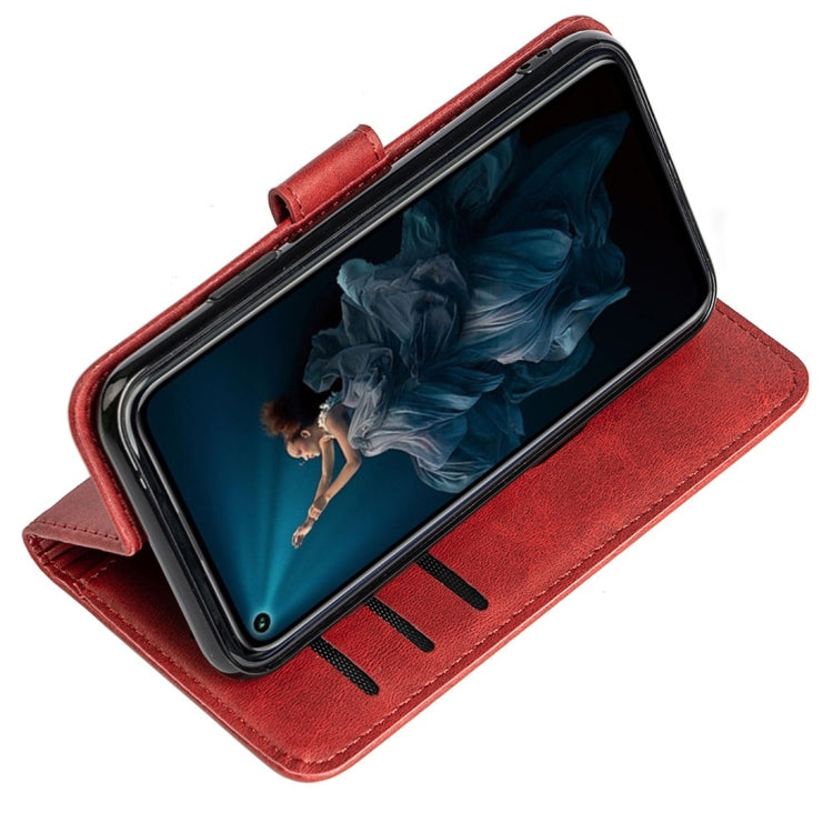 For Huawei Honor 20 Pro Calfskin Texture Horizontal Flip Leather Case with Holder & Card Slots