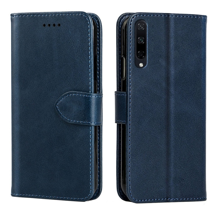 For Huawei Honor Play 3 Calfskin Texture Horizontal Flip Leather Case with Holder & Card Slots