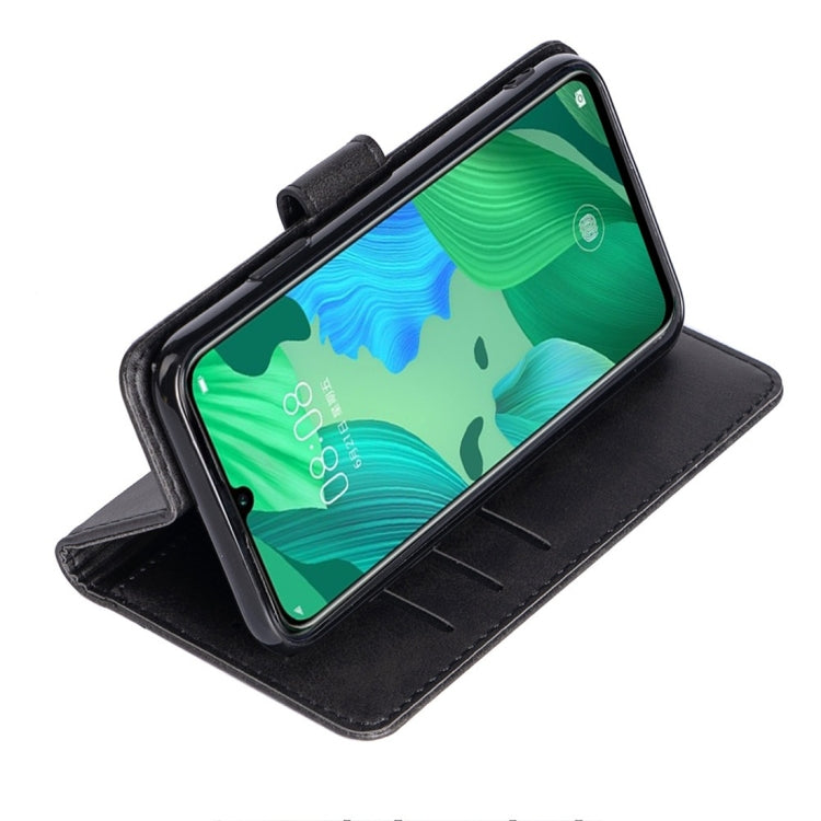 For Huawei nova 5 Calfskin Texture Horizontal Flip Leather Case with Holder & Card Slots
