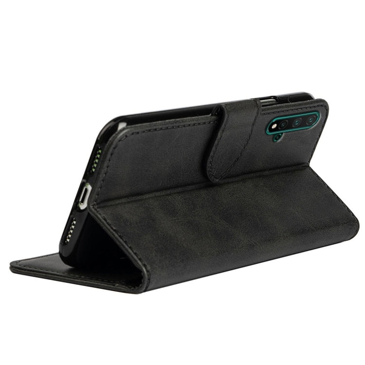 For Huawei nova 5 Calfskin Texture Horizontal Flip Leather Case with Holder & Card Slots