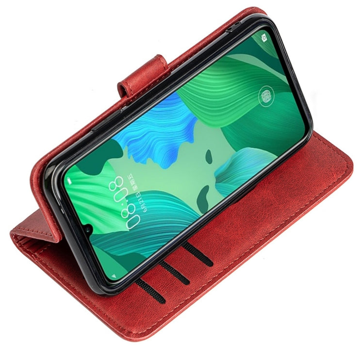 For Huawei nova 5 Calfskin Texture Horizontal Flip Leather Case with Holder & Card Slots