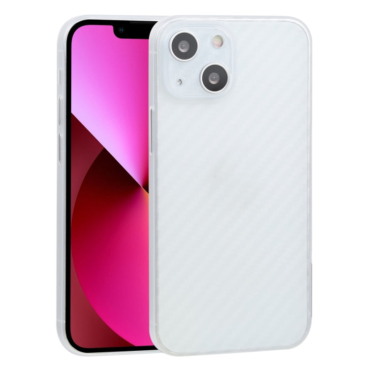 For iPhone 13 Carbon Fiber Texture PP Phone Case