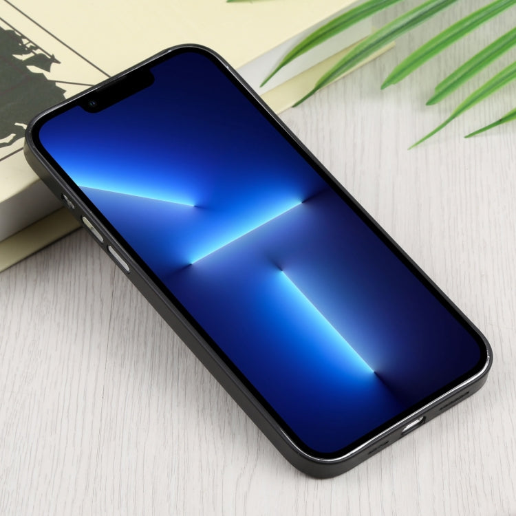 For iPhone 13 Pro Carbon Fiber Texture PP Phone Case