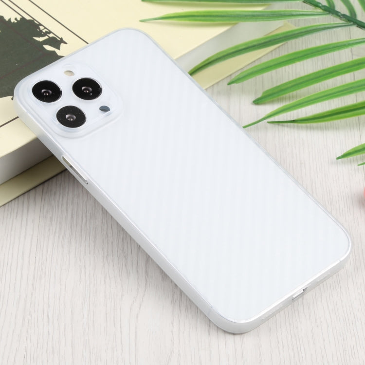 For iPhone 13 Pro Max Carbon Fiber Texture PP Phone Case