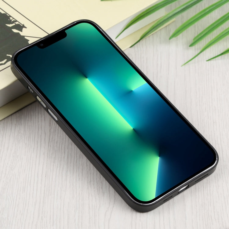 For iPhone 13 Pro Max Carbon Fiber Texture PP Phone Case