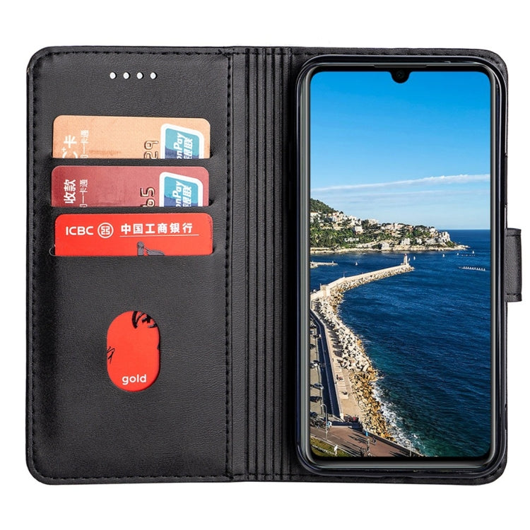 For Huawei P30 Pro Calfskin Texture Horizontal Flip Leather Case with Holder & Card Slots