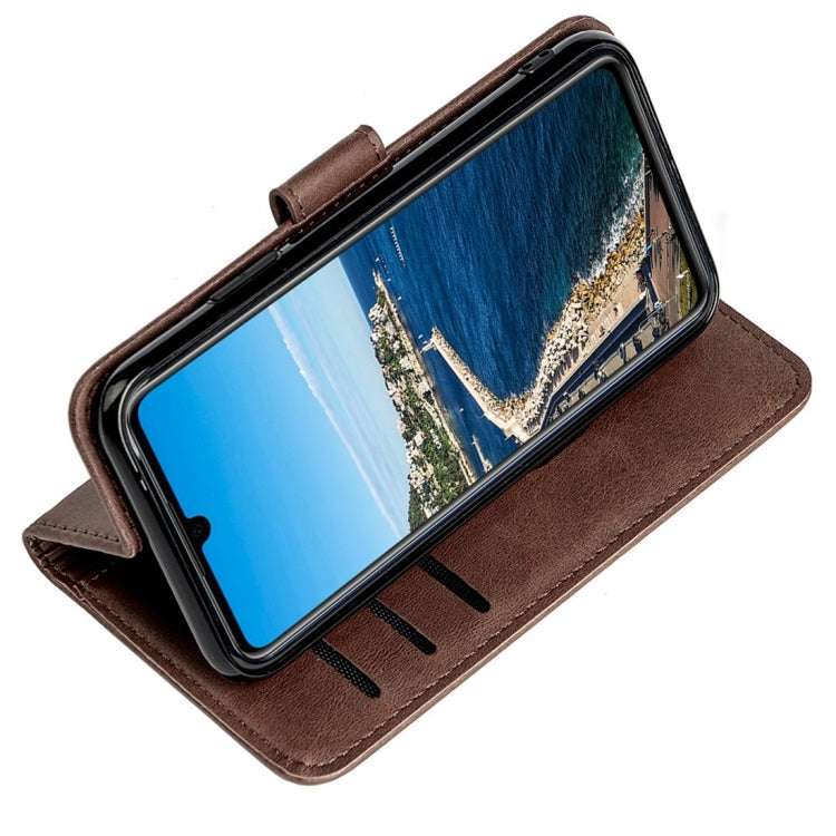 For Huawei P30 Pro Calfskin Texture Horizontal Flip Leather Case with Holder & Card Slots