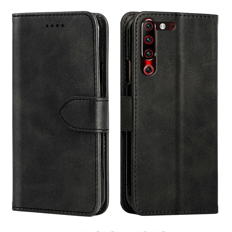 For Lenovo Z6 Pro Calfskin Texture Horizontal Flip Leather Case with Holder & Card Slots