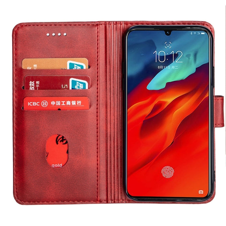 For Lenovo Z6 Pro Calfskin Texture Horizontal Flip Leather Case with Holder & Card Slots