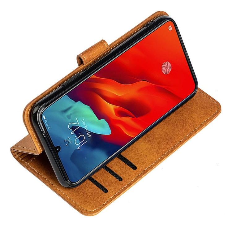 For Lenovo Z6 Pro Calfskin Texture Horizontal Flip Leather Case with Holder & Card Slots