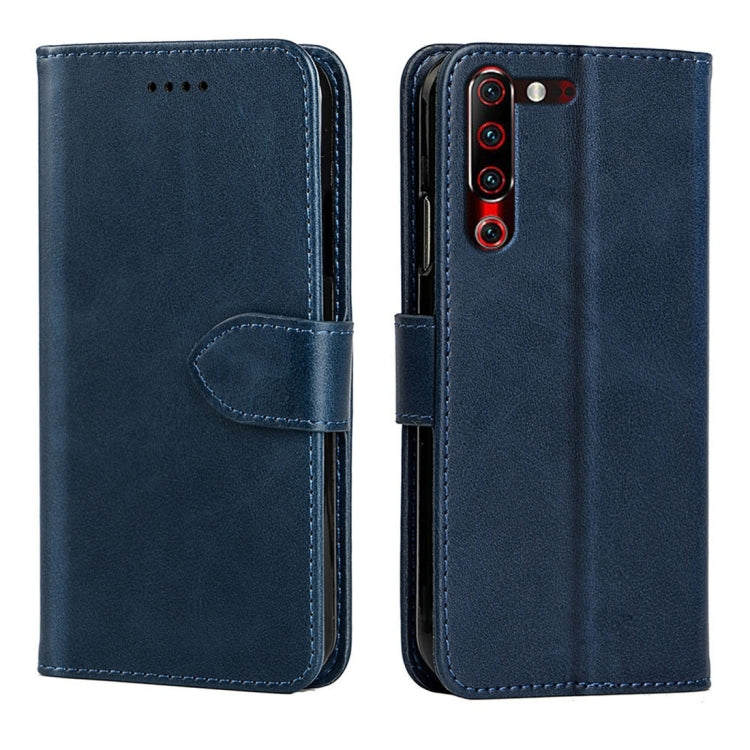 For Lenovo Z6 Pro Calfskin Texture Horizontal Flip Leather Case with Holder & Card Slots