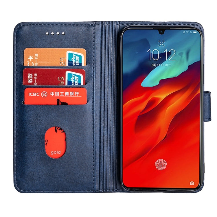 For Lenovo Z6 Pro Calfskin Texture Horizontal Flip Leather Case with Holder & Card Slots