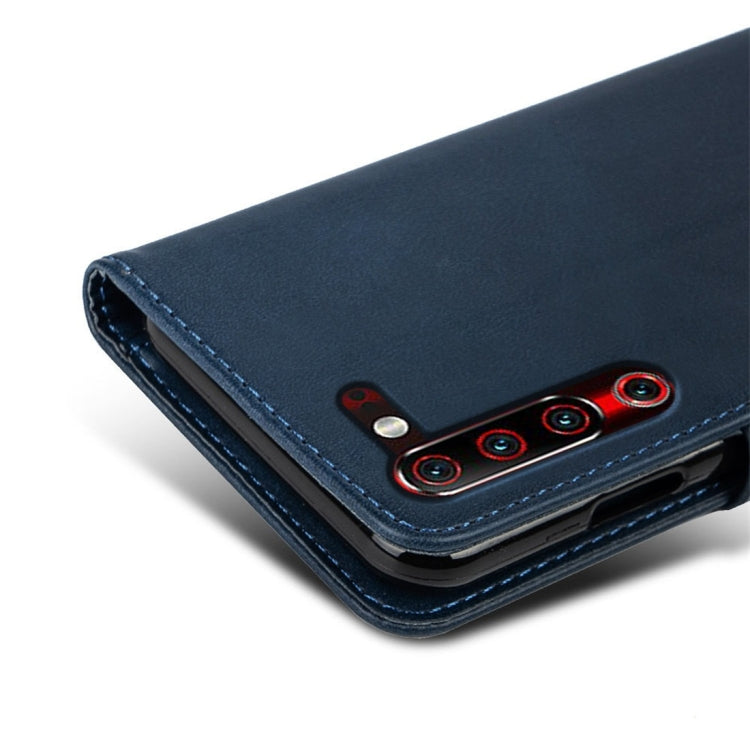 For Lenovo Z6 Pro Calfskin Texture Horizontal Flip Leather Case with Holder & Card Slots