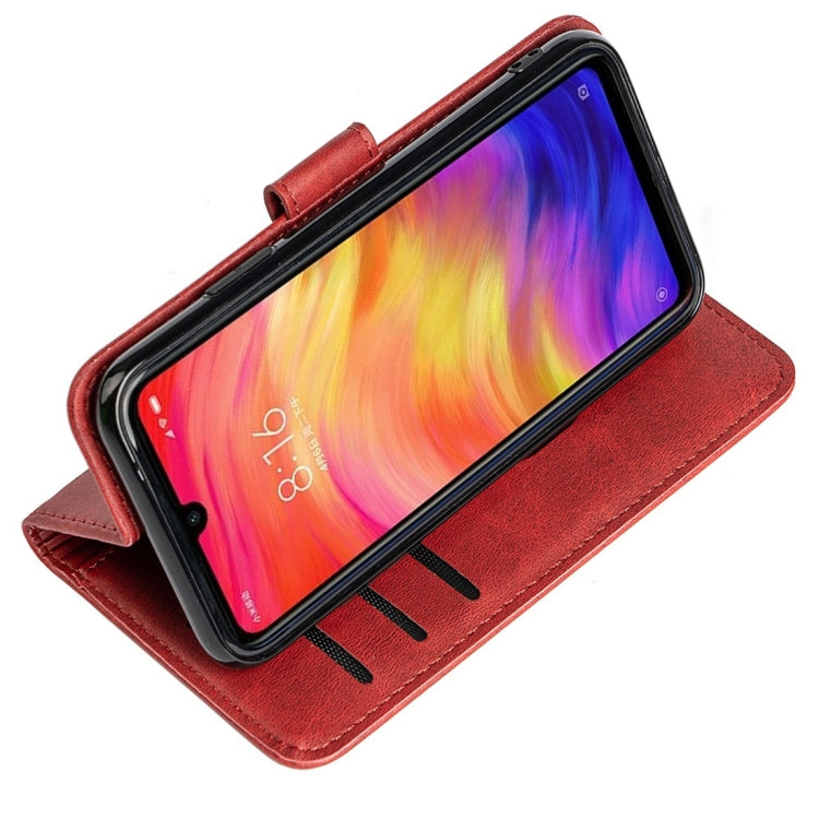 For LG Stylo 5 Calfskin Texture Horizontal Flip Leather Case with Holder & Card Slots