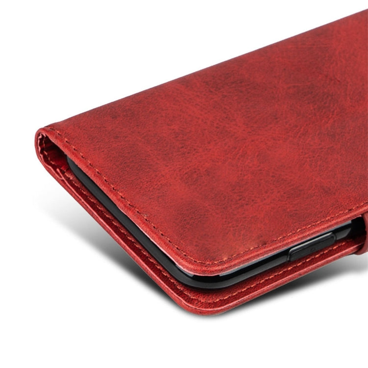 For LG Stylo 5 Calfskin Texture Horizontal Flip Leather Case with Holder & Card Slots