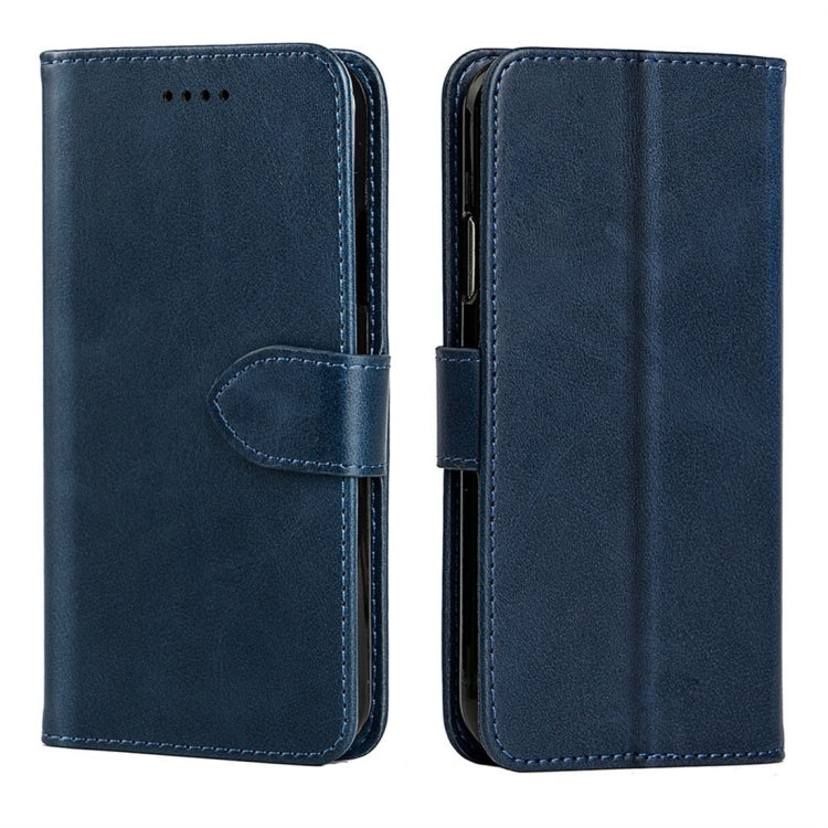 For LG Stylo 5 Calfskin Texture Horizontal Flip Leather Case with Holder & Card Slots