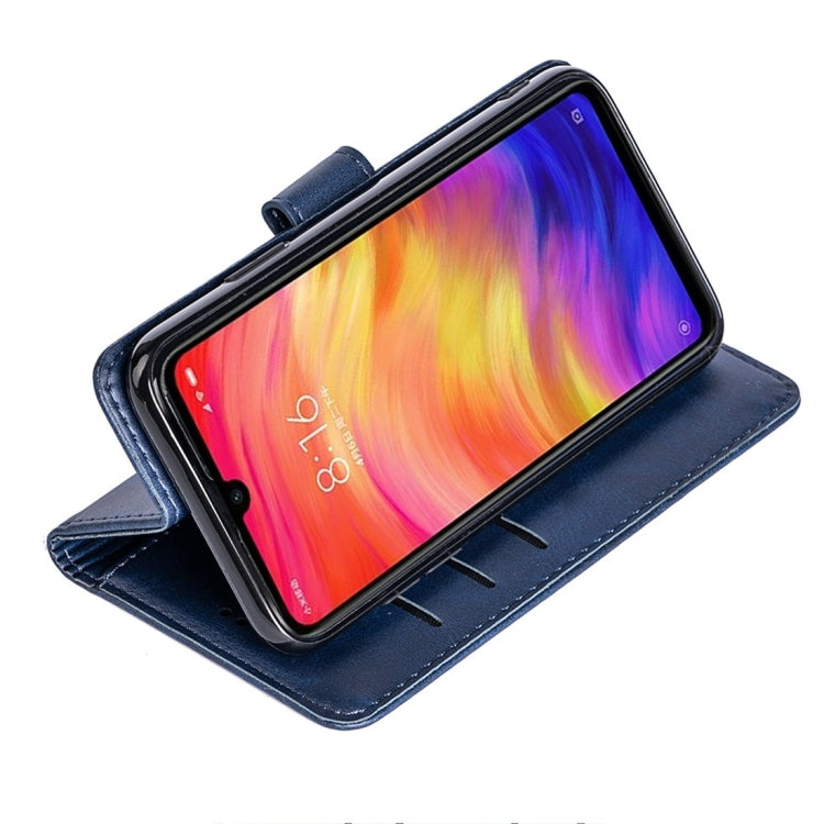 For LG Stylo 5 Calfskin Texture Horizontal Flip Leather Case with Holder & Card Slots
