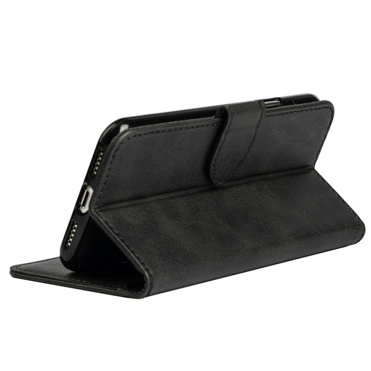 For LG V50 ThinQ Calfskin Texture Horizontal Flip Leather Case with Holder & Card Slots
