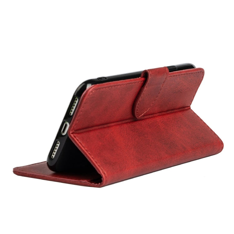 For LG V50 ThinQ Calfskin Texture Horizontal Flip Leather Case with Holder & Card Slots