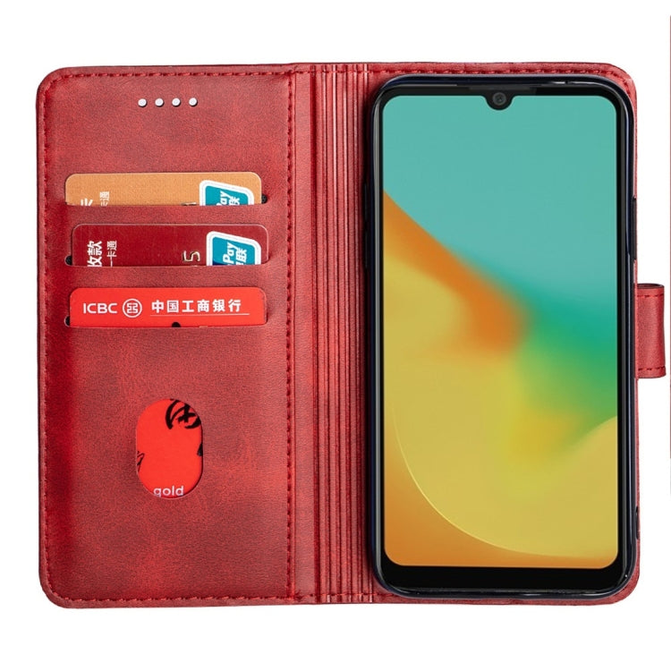 For ZTE Blade A7 (2019) Calfskin Texture Horizontal Flip Leather Case with Holder & Card Slots