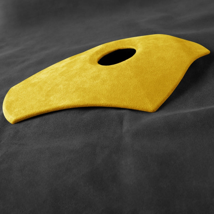 Car Suede Wrap Steering Wheel Decorative Cover for BMW E60 5 Series 2003-2012 Low-level Configuration Version, Left and Right Drive Universal