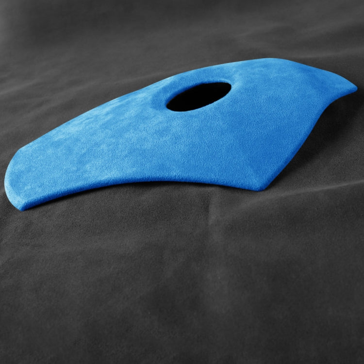 Car Suede Wrap Steering Wheel Decorative Cover for BMW E60 5 Series 2003-2012 Low-level Configuration Version, Left and Right Drive Universal