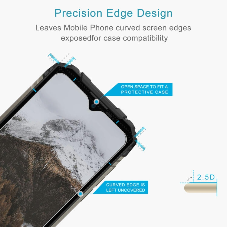 10 PCS 0.26mm 9H 2.5D Tempered Glass Film For Doogee S96 Pro / S96 / S96 GT