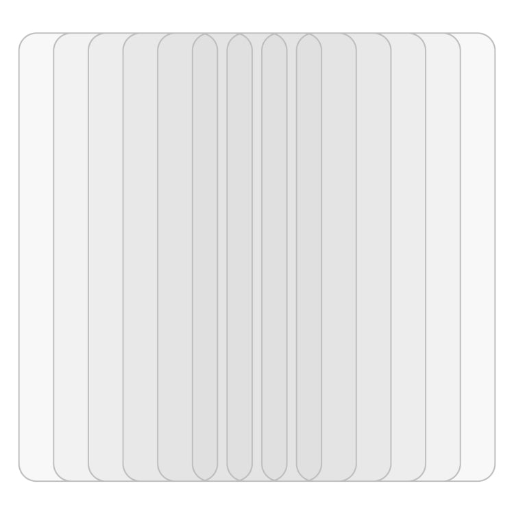10 PCS 0.26mm 9H 2.5D Tempered Glass Film For OPPO K7x