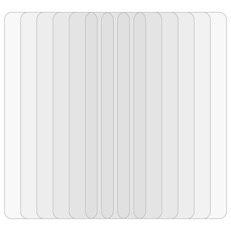 10 PCS 0.26mm 9H 2.5D Tempered Glass Film For OPPO Realme X7 Pro Ultra