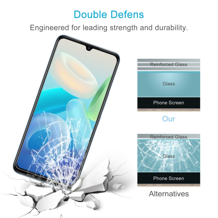 10 PCS 0.26mm 9H 2.5D Tempered Glass Film For vivo Y71t